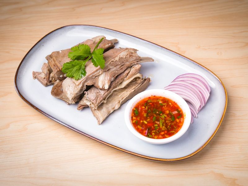 Hand-Torn Lamb Chops